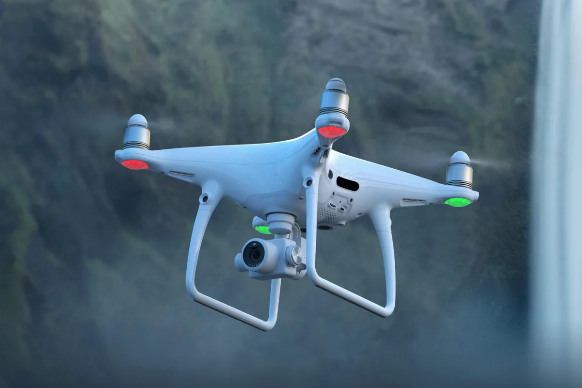 DJI's new Phantom 4 Pro V2.0 has infrared sensors and is 60% quieter